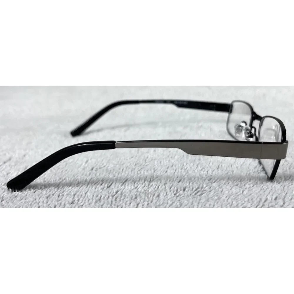 NEW DB4K | EUROPA GAMER C3 BLACK & SILVER KIDS EYEGLASSES FRAMES 46-16-120